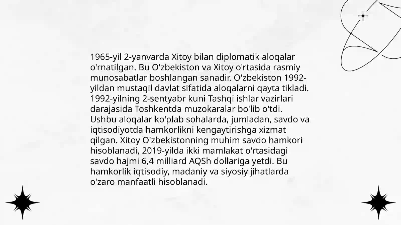 Qoraxoniylar davlatining xitoy bilan aloqalari to‘g‘risida taqdimot 4
