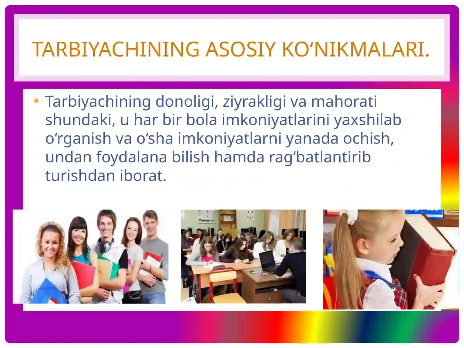 maktabgachata'lim muassasasiPEDAGOGIK maxorati 4