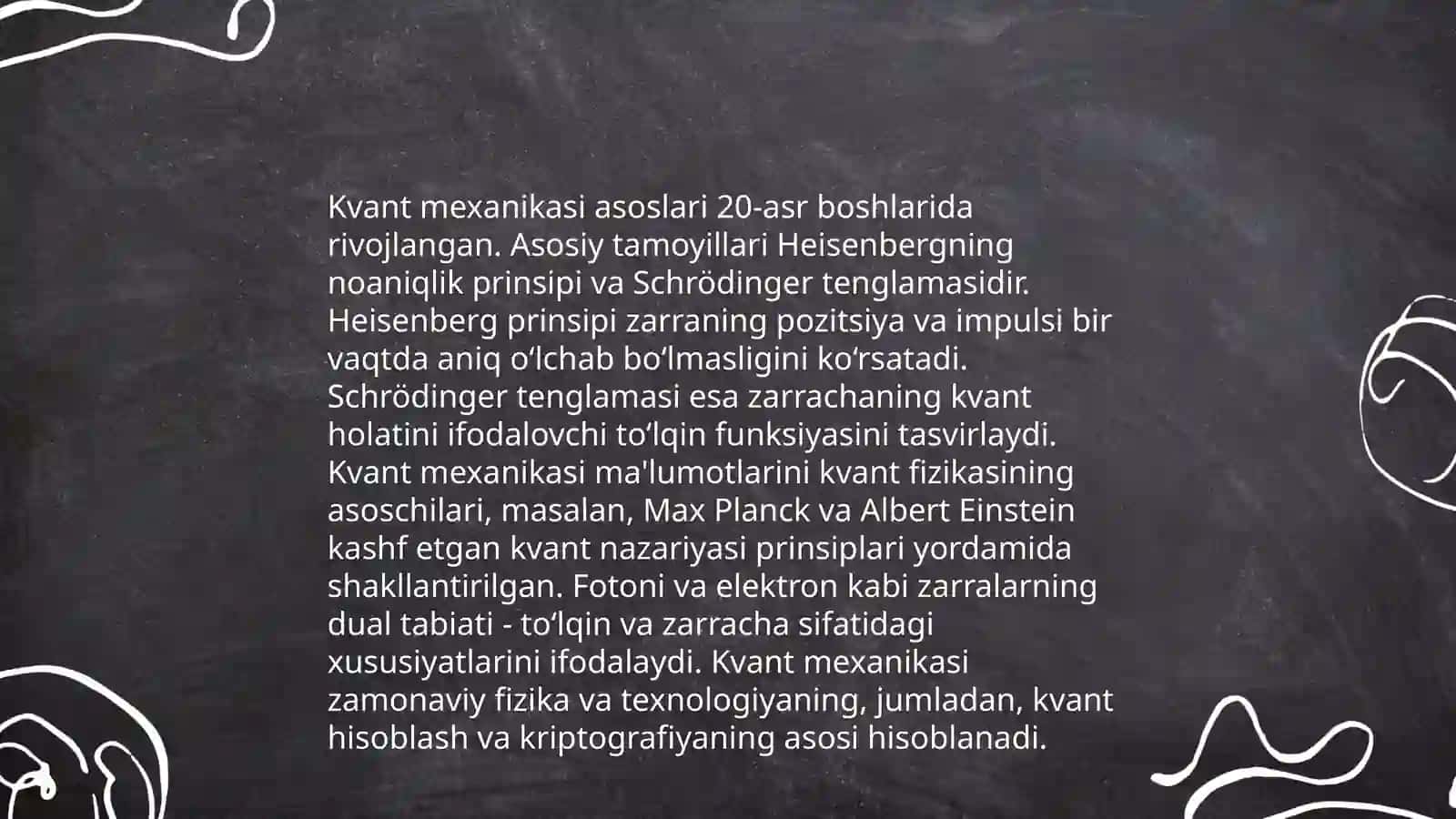 Atom tuzulishi nazaryalari va kvant mexanikasi.D.I.Mendeleyev elementlarining davriy sistemasi atom tuzulishi nazaryalari bilan bogʻliqligi 4