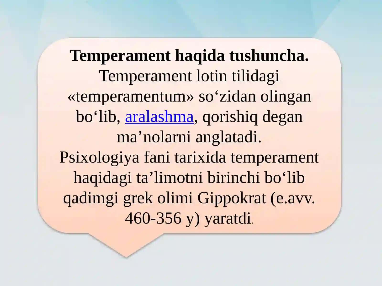 TEMPERAMENT- SHAXS TUZILMASI SIFATIDA 4
