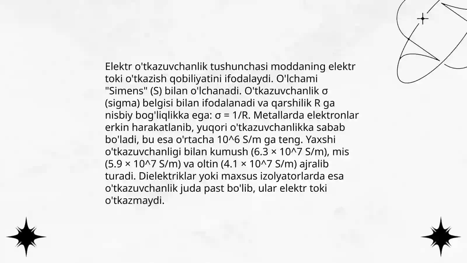Elektrolit eritmalarning elektr òtkazuvchanligini òlchash qurilmasini òrganish 4