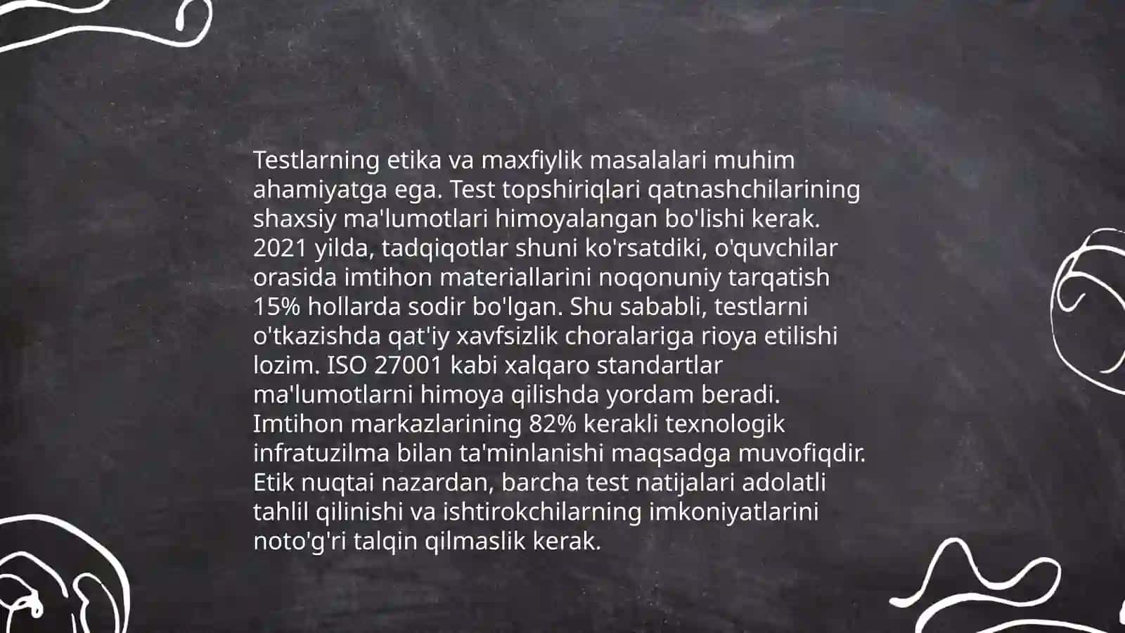 Hozirgi zamon psixologiyasida testning dolzarb muammosi 4