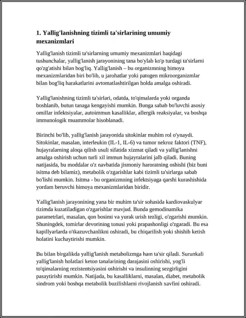 YALLIG'LANISHNI TIZIMLI TASIRLARI. MOXOV. RINOSKLEROMA 4