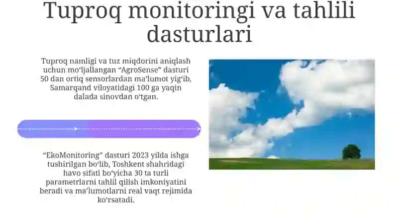 Atrof-muhit monitoringi va prognozlashtirish dasturiy ta'minoti 4