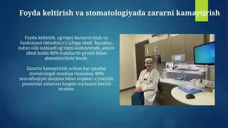 Fuqarolarga stomatologik yordam korsatishning etik jihatlari 4