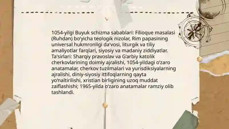 Xristianlik oqimlari 4