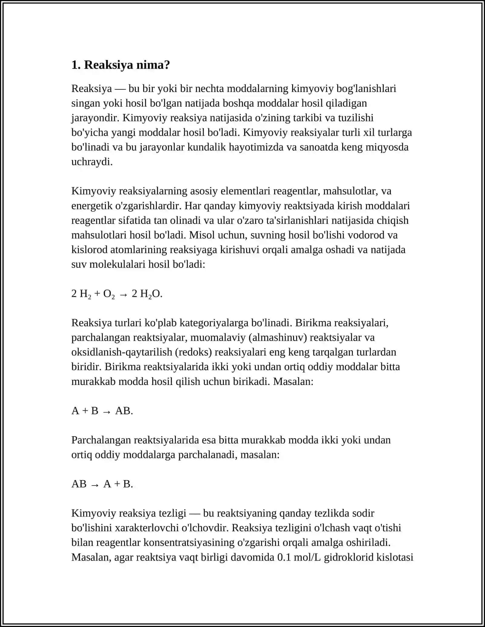 REAKSIYA VA AKKOMODATSIYA 4