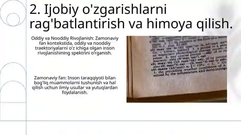 Zamonaviy fanlarda me’yor va nuqsonli rivojlanish muammolari 4