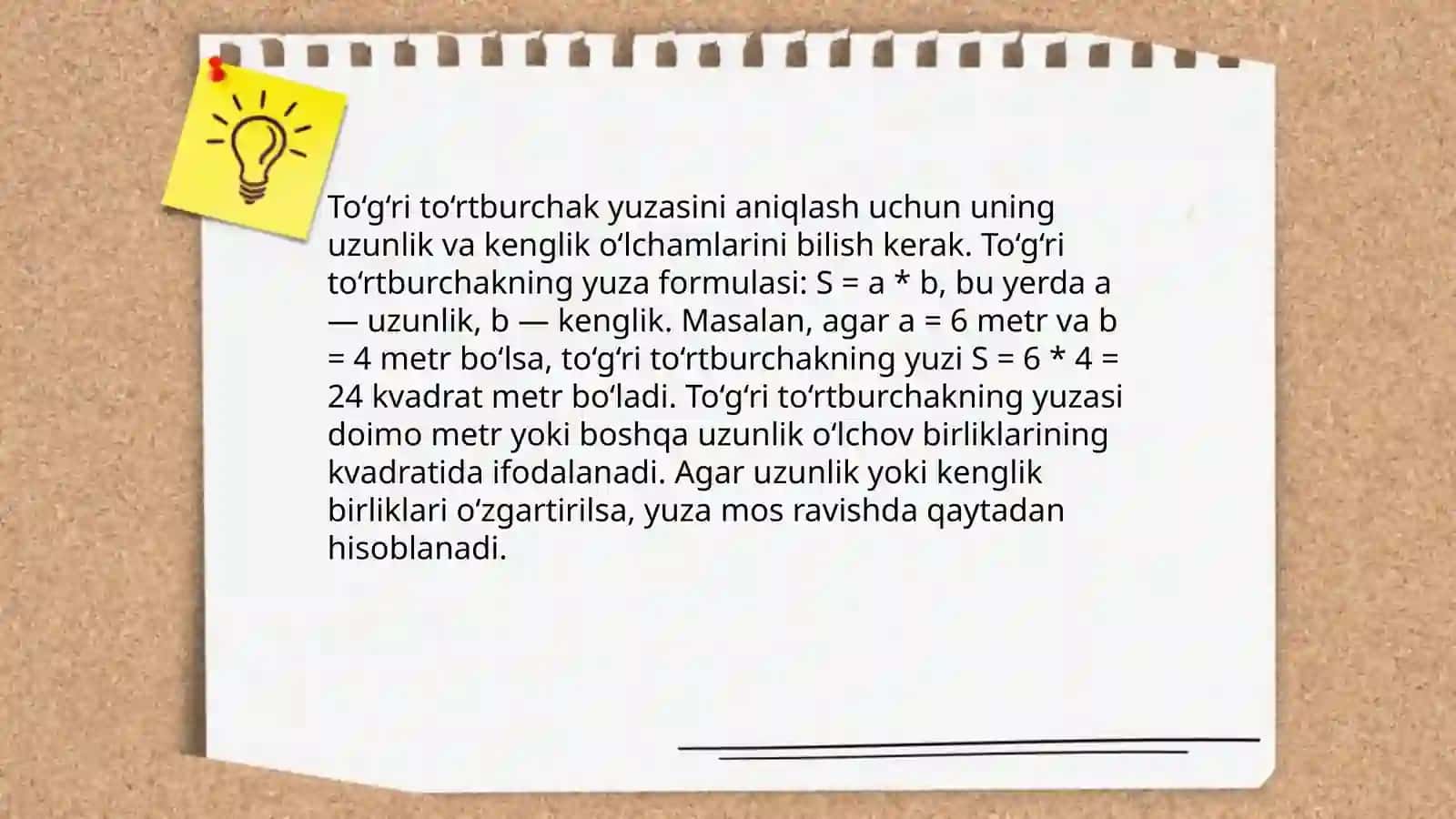 Uzunlik va kenglik tushunchalari 4
