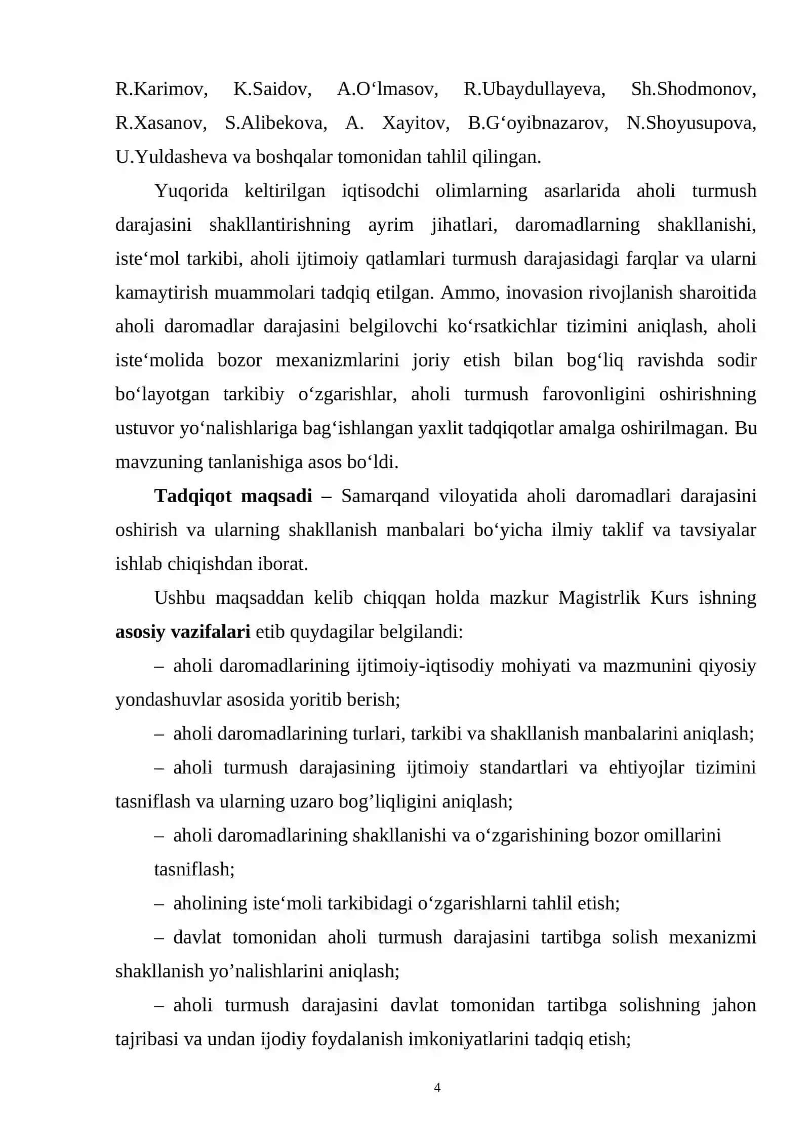 RESURSLAR, TOVARLAR VA XIZMATLAR HAMDA DAROMADLARNING DOIRAVIY AYLANISHI 4