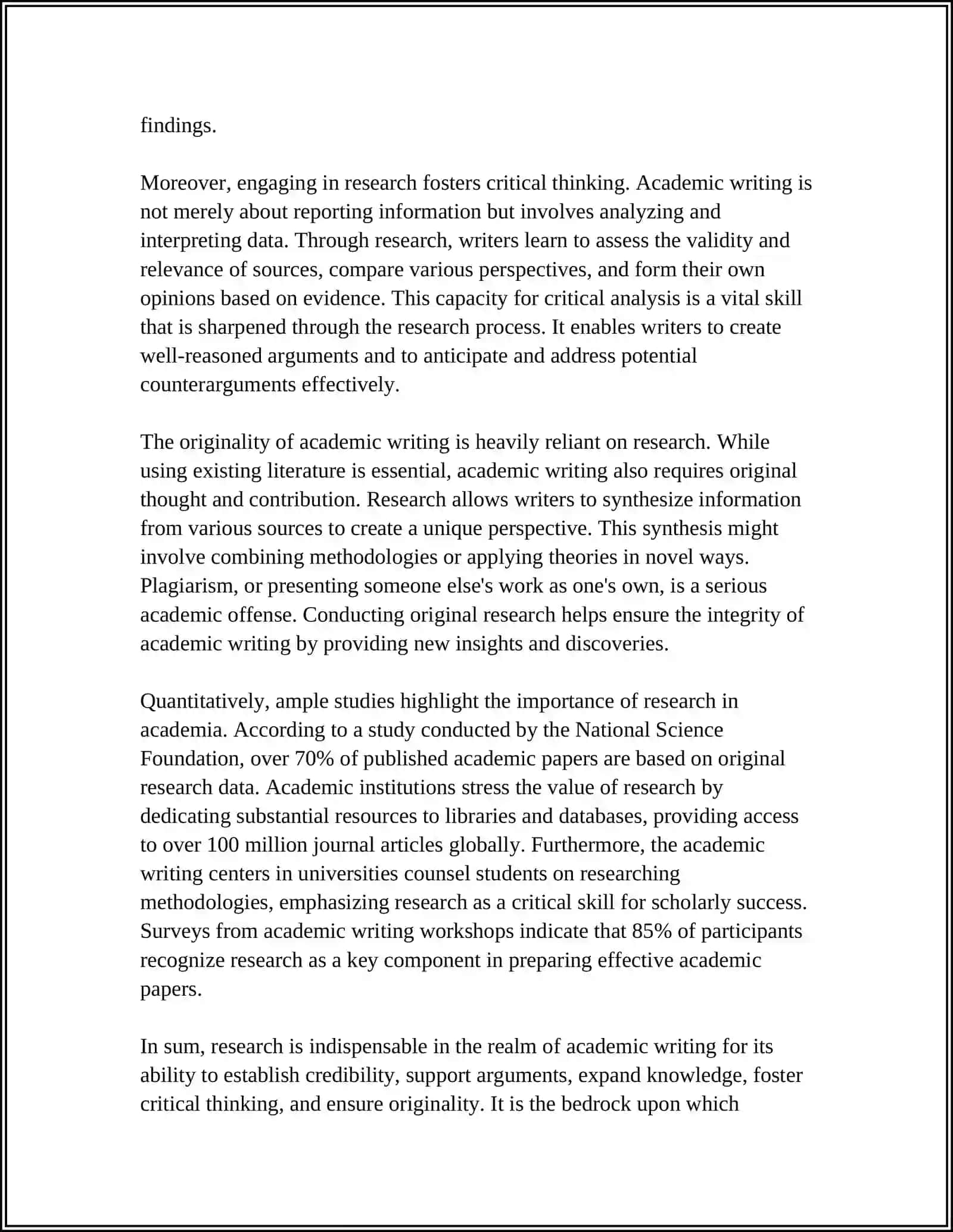 ACADEMIC WRITING AS RESEARCH PRACTICE 4