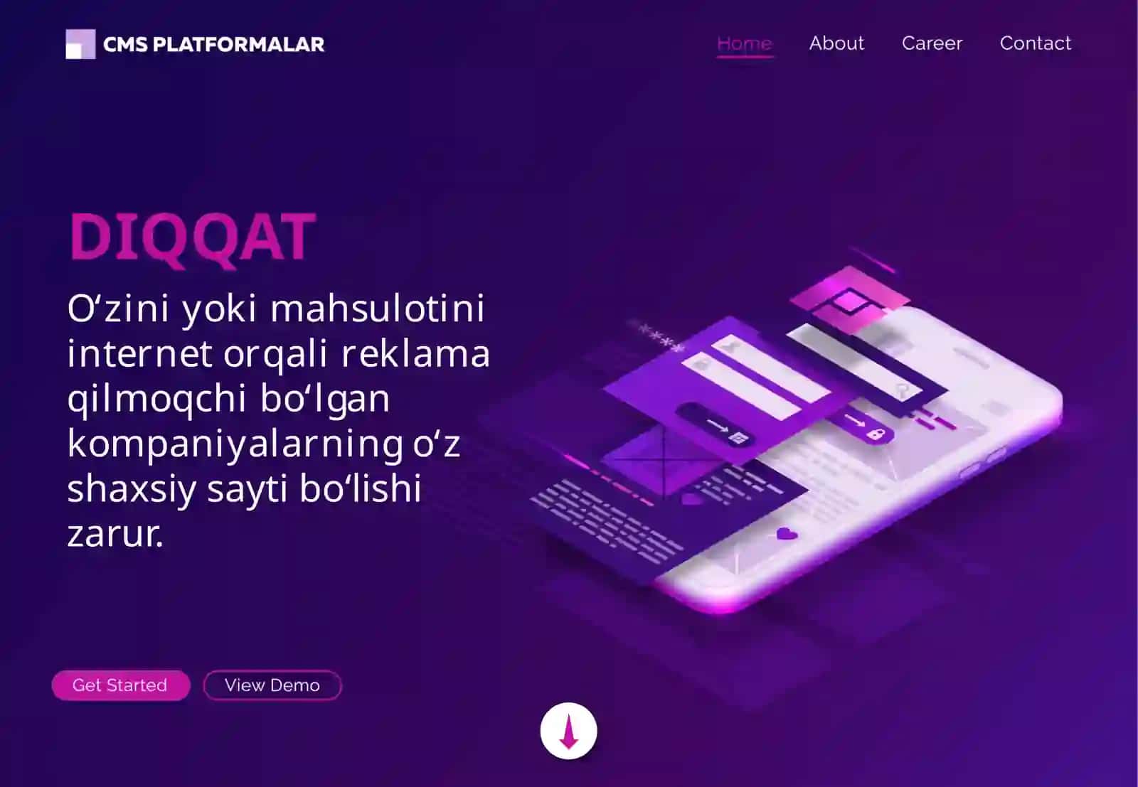 CMS PLATFORMALAR BILAN TANISHISH 4