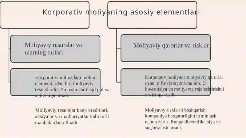 Korporativ moliya 4