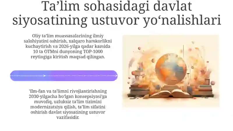 O'zbekiston respublikasida talim tizimini rivojlantirishning kontseptual asoslari 4