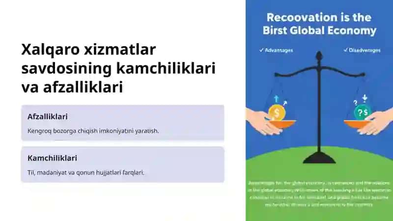 Xalqaro xizmatlar savdosi 4
