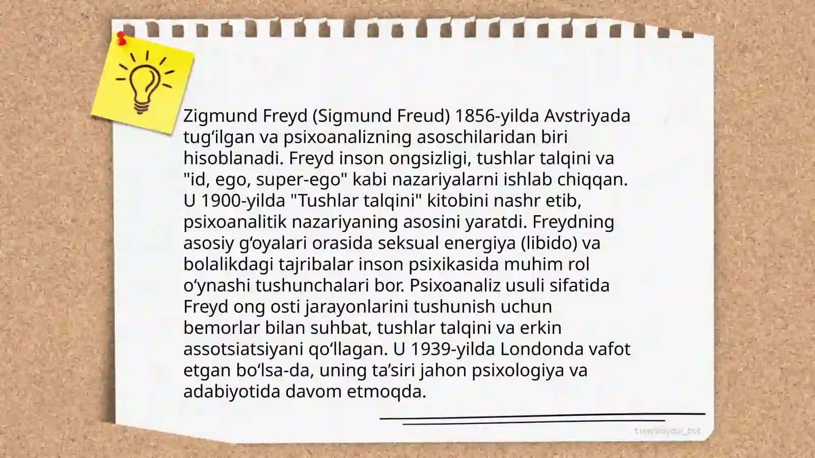 Psixanaliz va uning tibbiyotdagi oʻrni 4