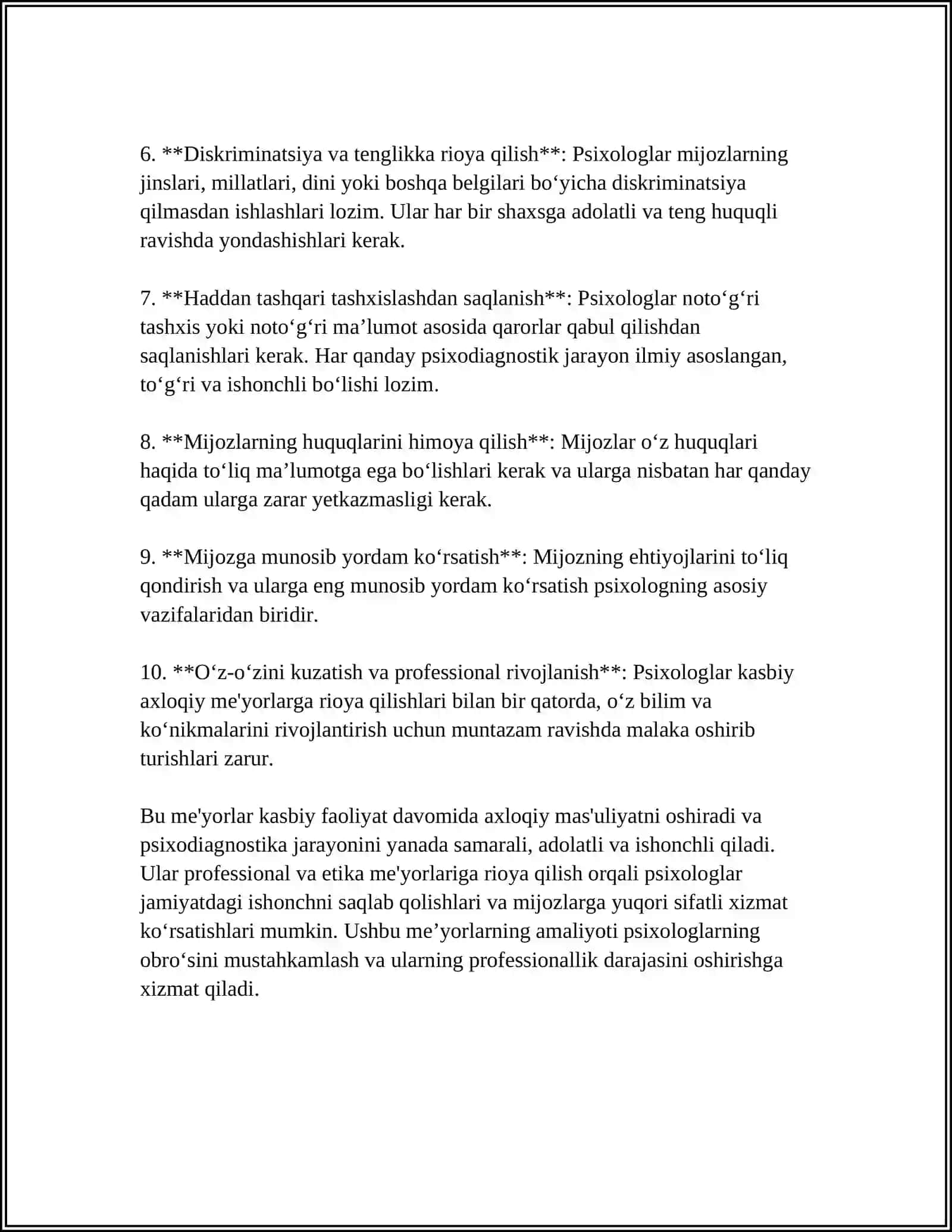 PSIXODIAGONOSTIKANING KASBIY AXLOQIY JIHATLARI 4
