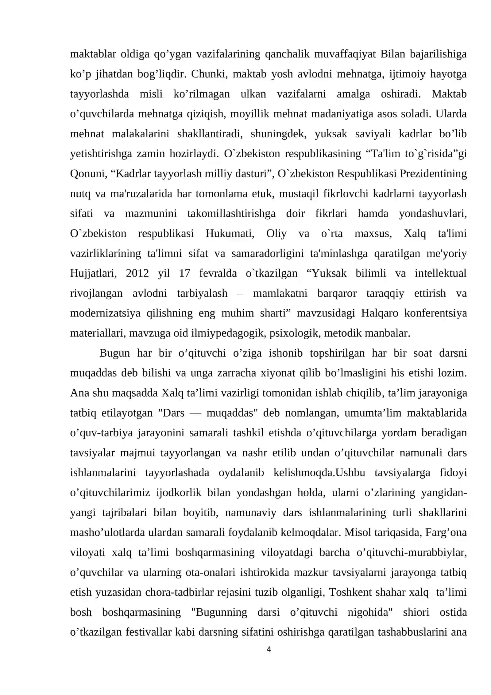 Mehnat ta’limi mashg’ulotlarida 7-sinflarga taom tayyorlash texnologiyasiga oid mavzularining nazariy asoslari 4