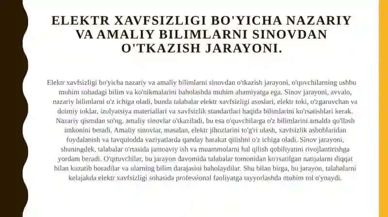 XodiMlarni bilim sinovidan òtkazish tartibi 4