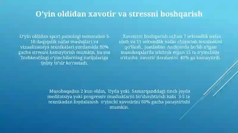 Psixologik tayyorgarlik dasturi 4