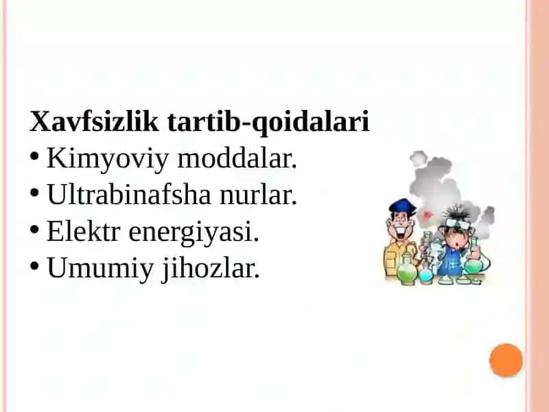 BAKTERIOLOGIK, VIRUSOLOGIK VA IMMUNOLOGIK LABORATORIYALAR VA ULARNI JIHOZLANISHI. 4