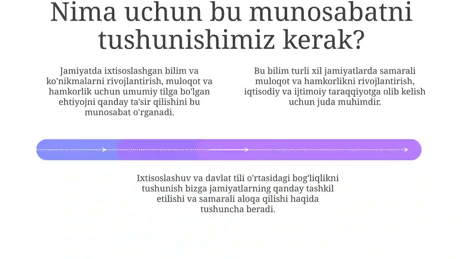 Mutaxasislik sohasida davlat tillari 4