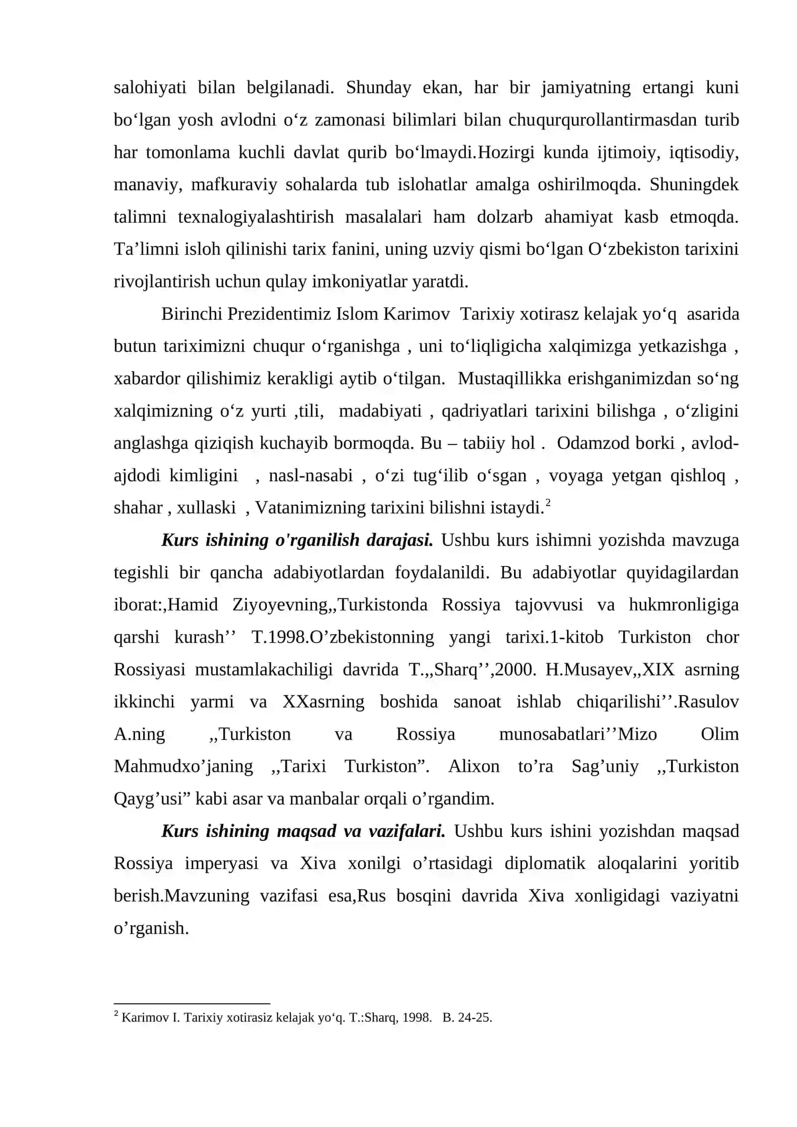 XIX asrning ikkinchi yarmida Xiva xonligi va Rossiya imperyisi o’rtasidagi diplomatik aloqalar 4