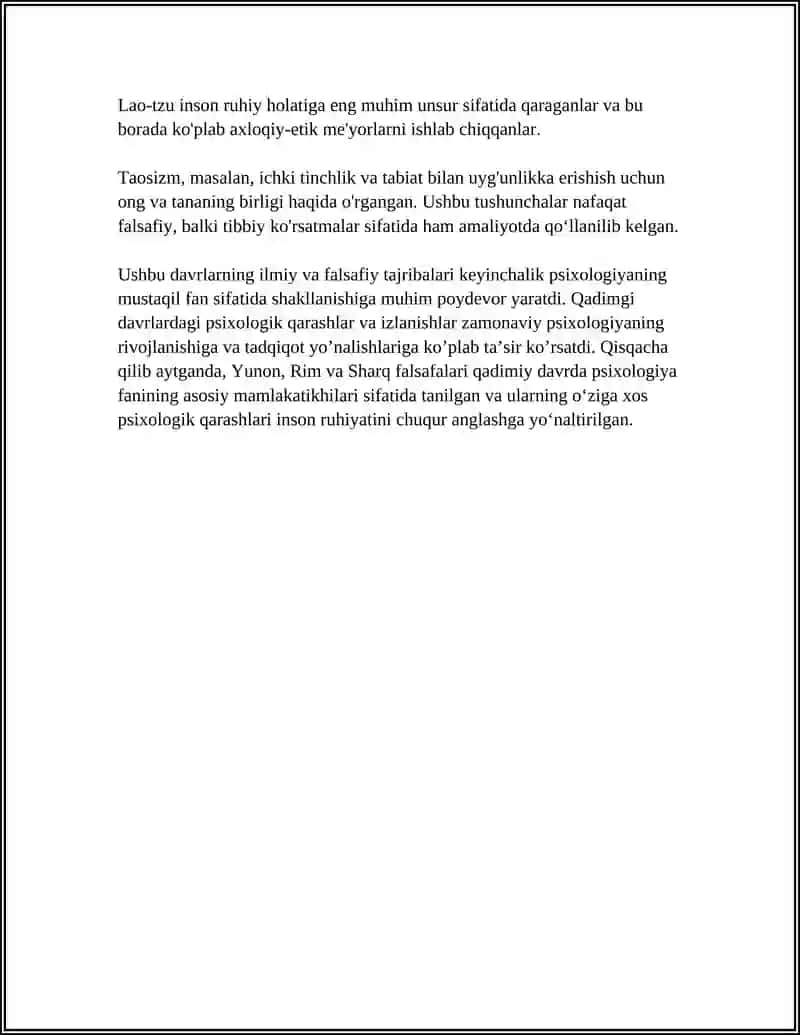 PSIXOLOGIYA FANINING TARAQQIYOTI TARIXI 4