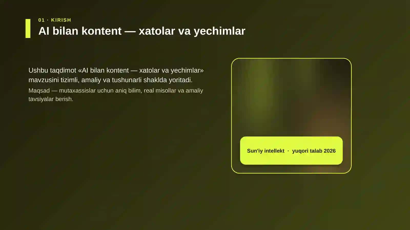 AI bilan kontent — xatolar va yechimlar 4