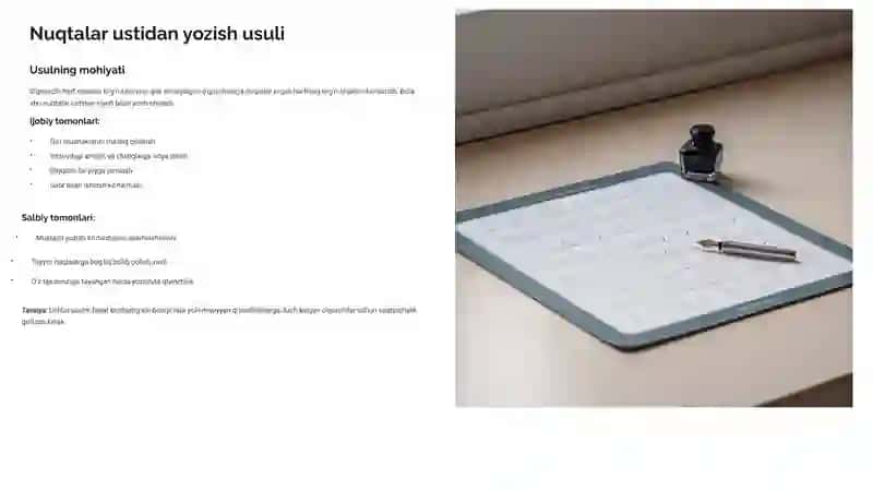 Boshlang'ich sinf o'quvchilarida yozuv malakasini rivojlantirish usullari 4