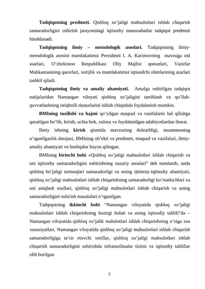 Qishloq xoʻjaligi mahsulotlari bozori va ularda marketing axborotlaridan foydalanish 4