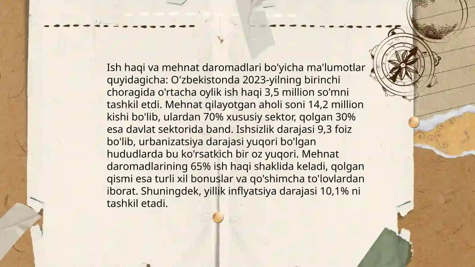 Aholi daromadlari va uning tarkibi. Aholi turmush darajasi va uning korsatkichlari 4