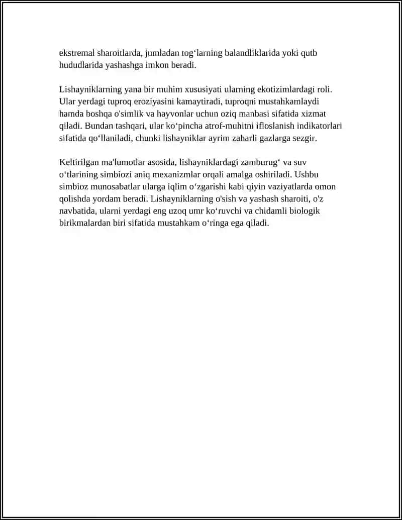 LISHAYNIKLARDA ZAMBURUG' VA SUV O'TLARINING O'ZARO MUNOSABATLARI 4