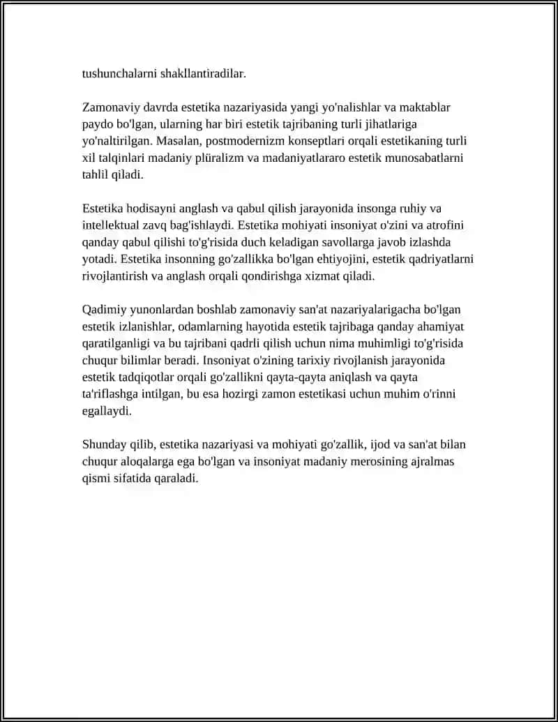 ESTETIKA 4