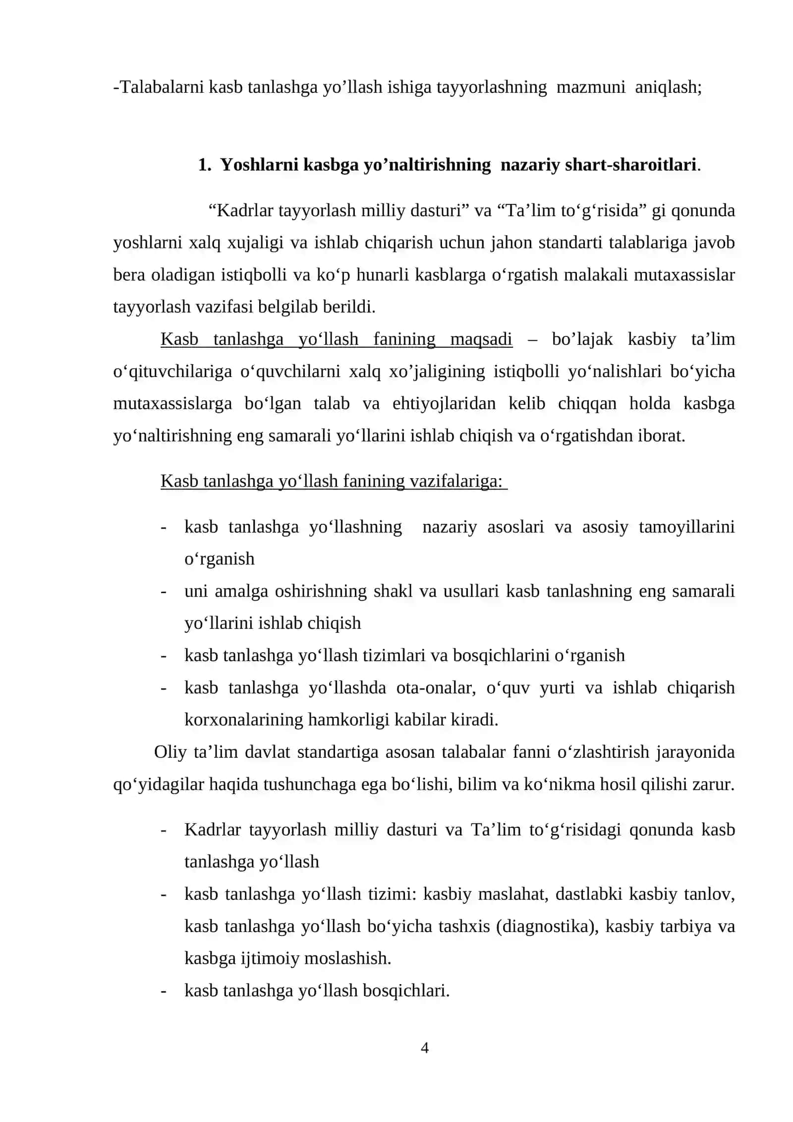 Yoshlar uchun istiqbolli kasblar va ularning kelajakdagi ahamiyati 4
