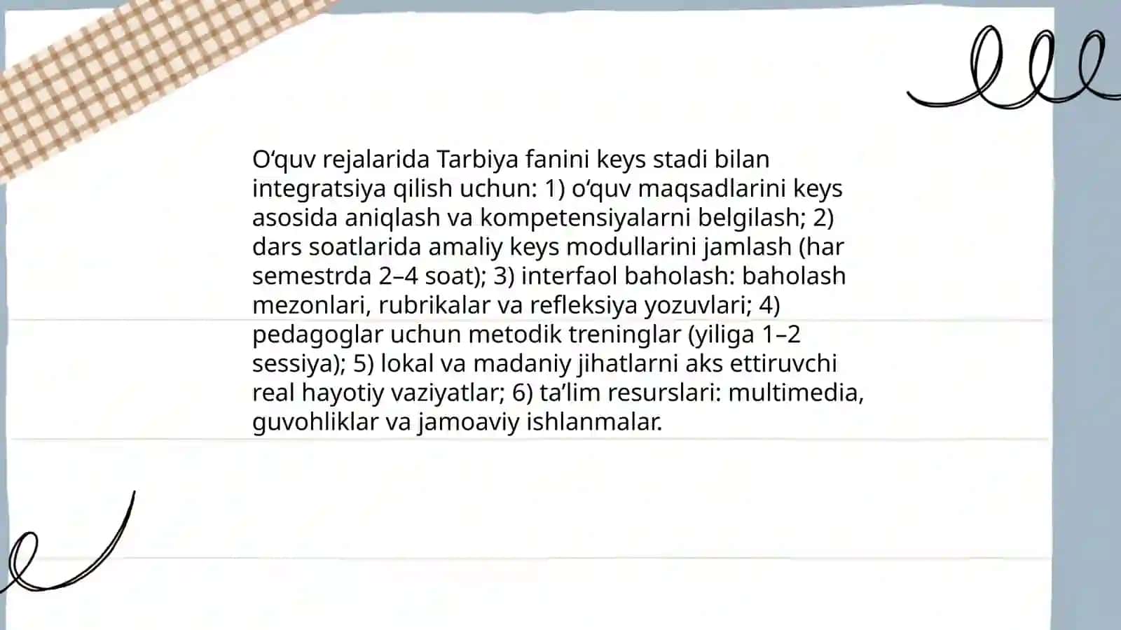 Keys stadi metodidan foydalanish 4