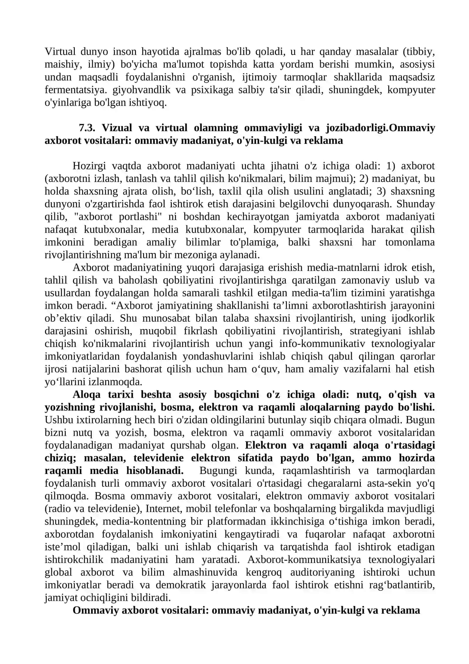 Mеdia maydonda axborot tarqatish madaniyati 4
