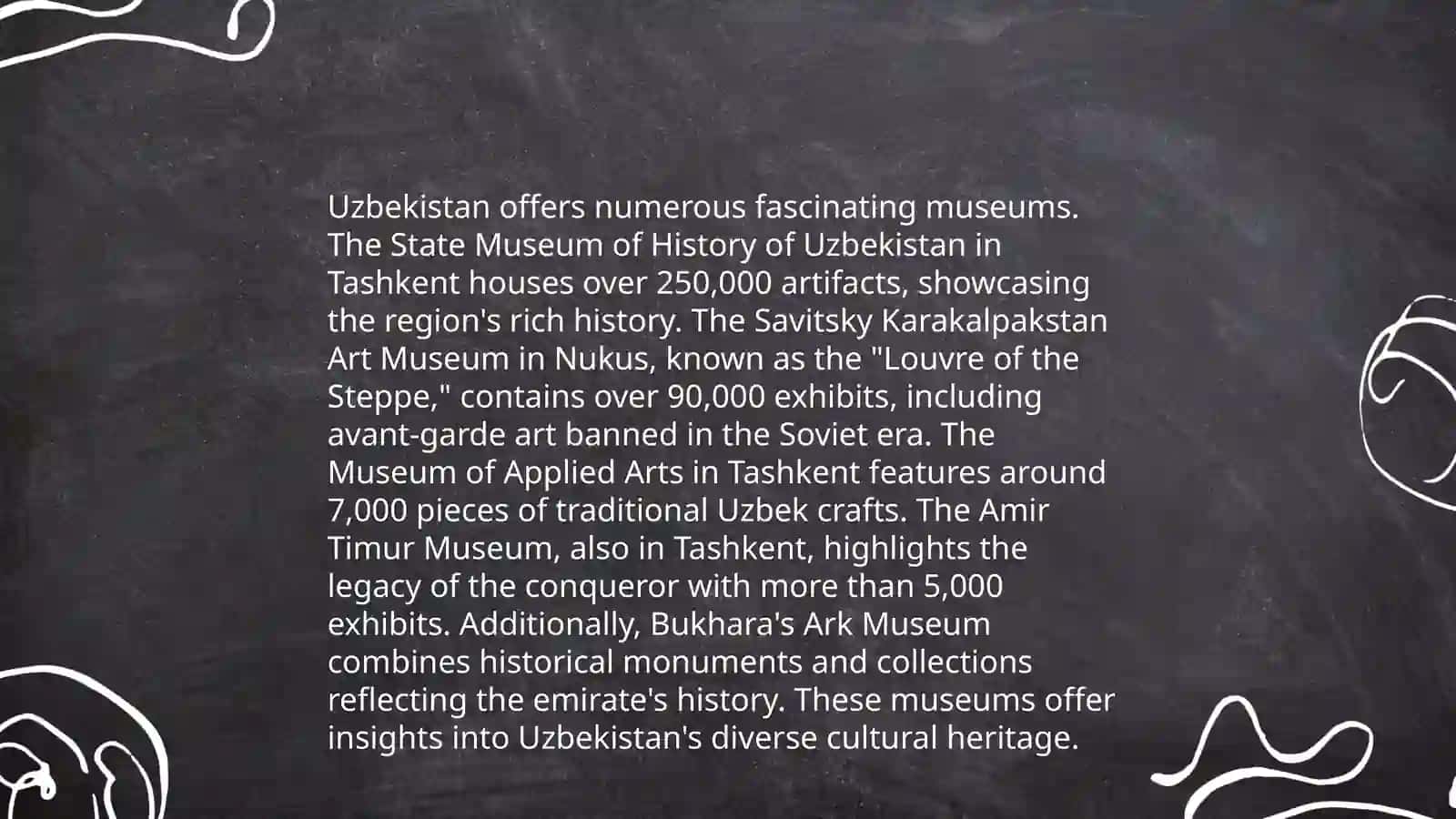 Uzbekistan's museum 4