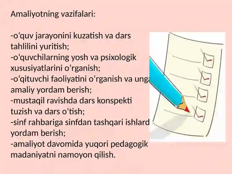 Fargʻona viloyati Rishton tumani Jaloyer qishlogʻidagi 22-umumtaʼlim maktabidagi AMALIYOT HISOBOTI 4