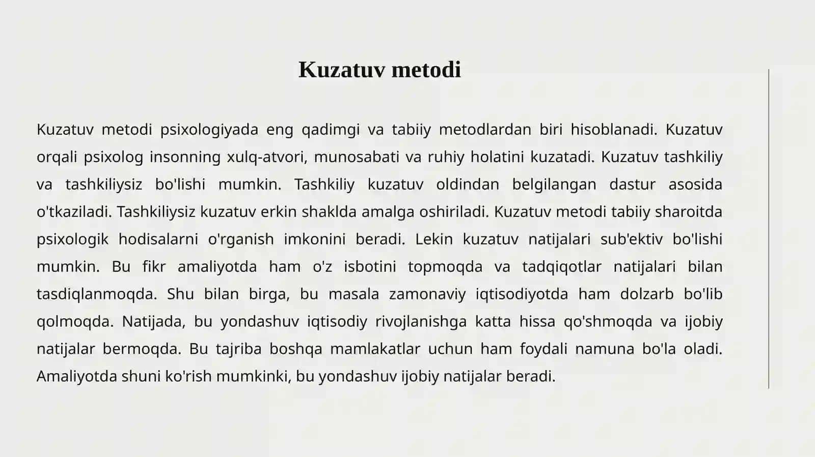 PSIXOLOGIYA METODLARI 4