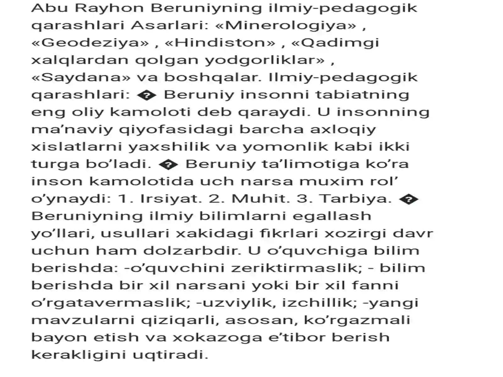 Sharq mutafakkirlarining kasbiy pedagogik faoliyatini shakllantirishga oid qarashlari 4
