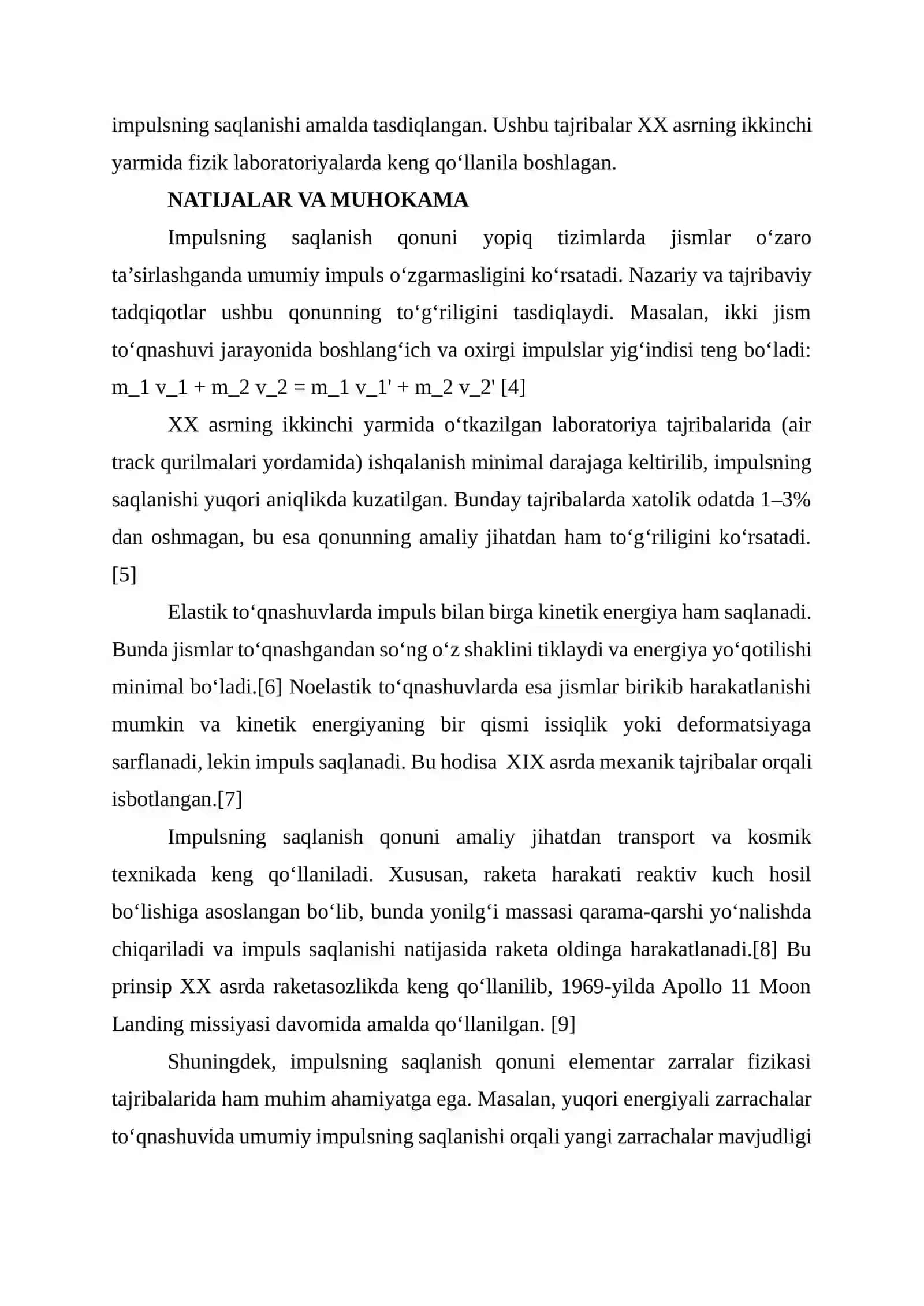 MPULSNING SAQLANISH QONUNI 4