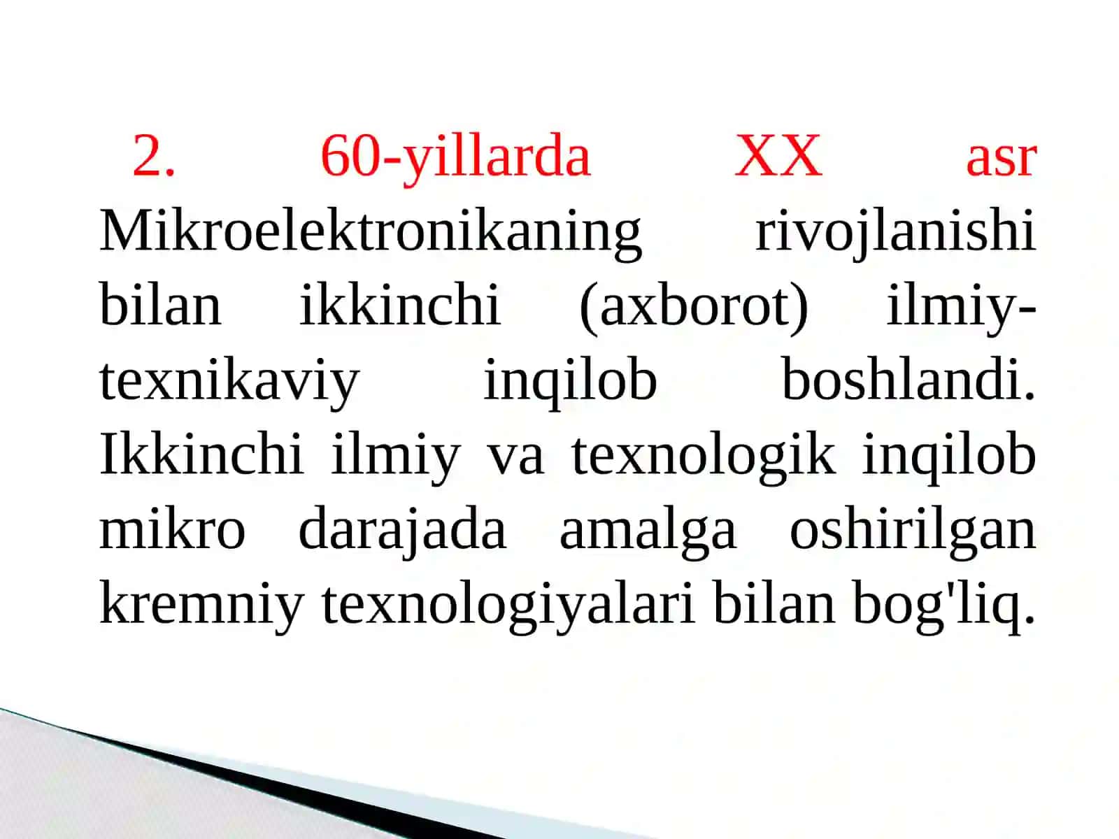 Nanotuzilmalar va nanotexnologiyalar asoslari faniga kirish 4