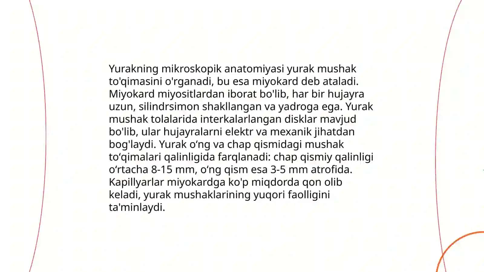 Yurak funksional va klinik anatomiyasi 4