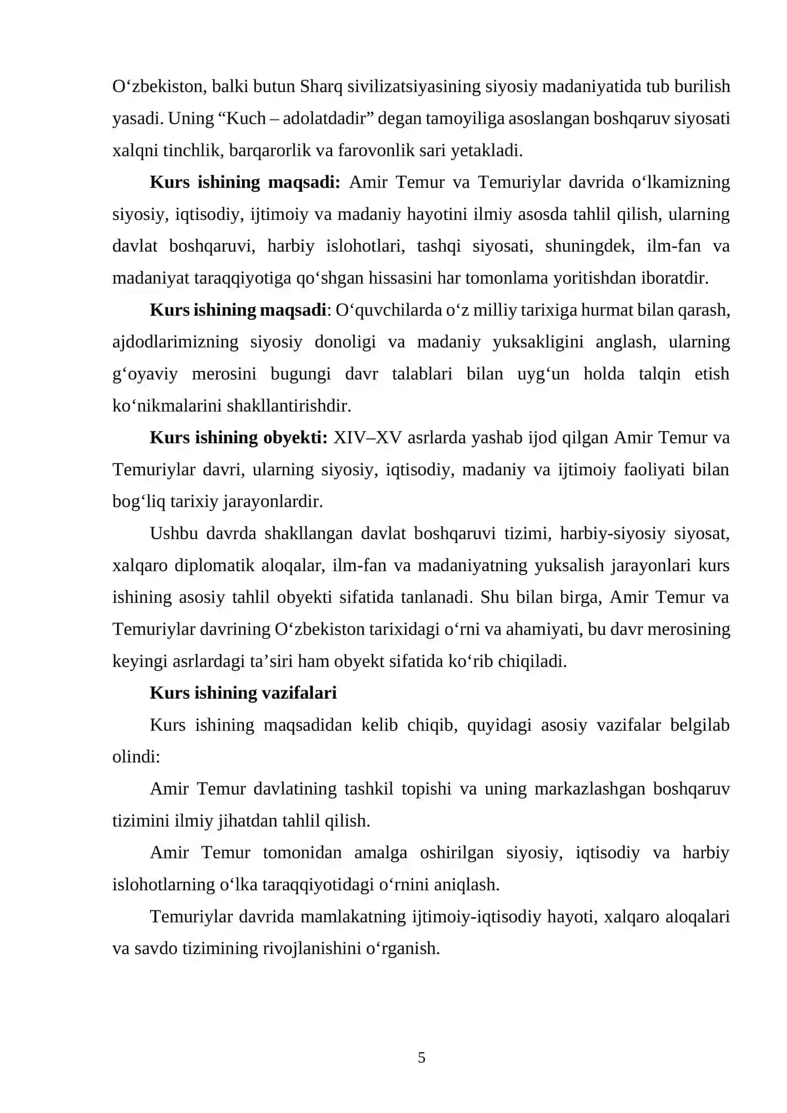 AMIR TEMUR VA TEMURIYLAR DAVRIDA O’LKAMIZ 4