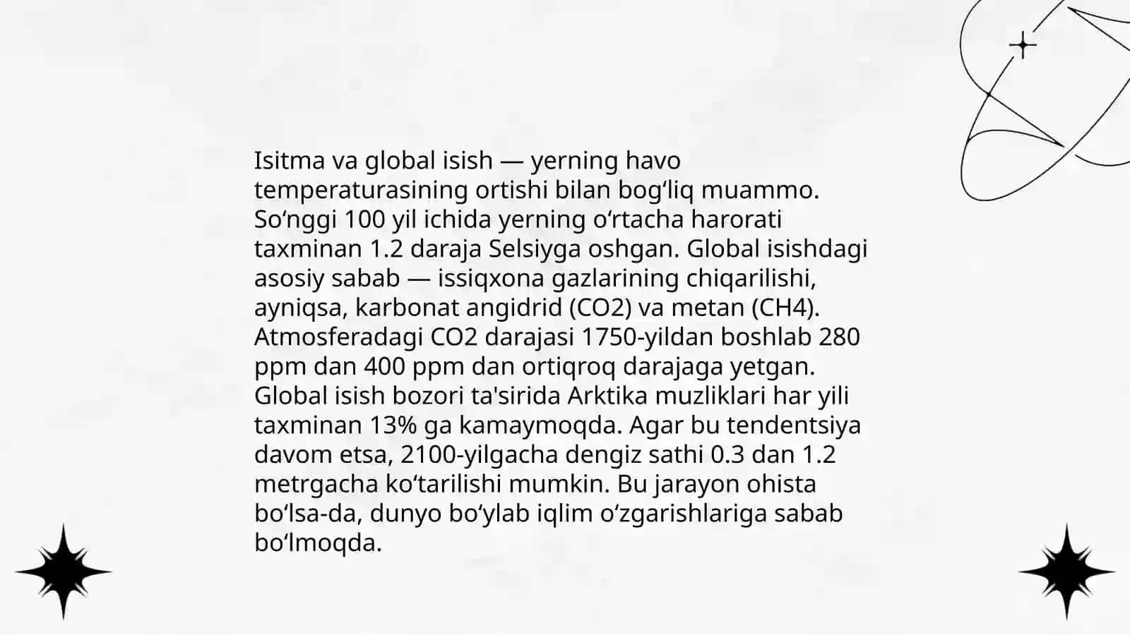 Iqlim ózgarishi va oqibatlari 4