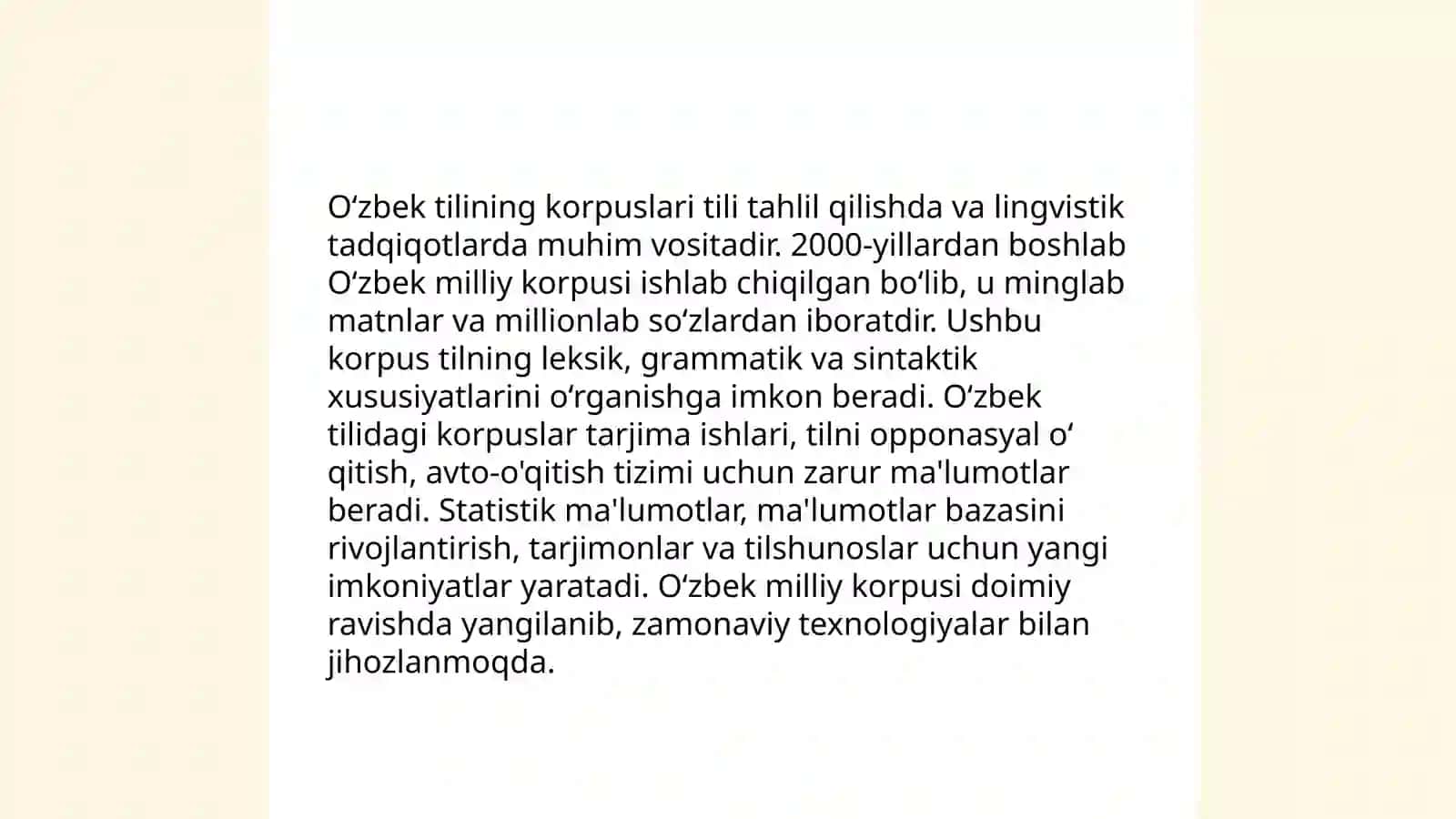 Òzbek leksikografiyasi va korpus lingvistikasi munosabati 4
