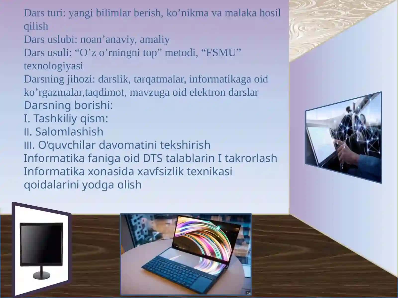 8-sinf Informatika fanidan SMM asosida tadqiqot loyihalarini boshqarish. Telegram tarmog'ida kanal ochish dars ishlanma 4
