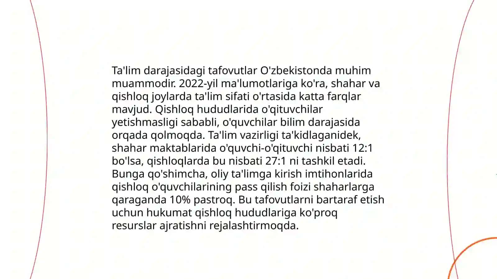 Daromadlar tengsizligining shakllanish sabablari va uning darajasini aniqlash ko‘rsatkichlari 4