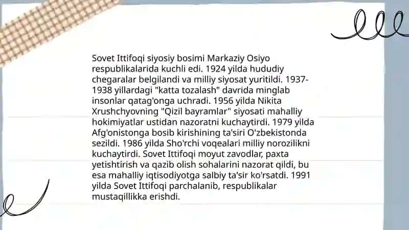 Milliy harakatlar va mustaqillikka intilish 4